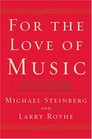 For The Love of Music Invitations to Listening