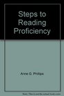 Steps to Reading Proficiency Preview Skimming Rapid Reading Skimming and Scanning Critical and Study Reading