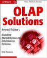 OLAP Solutions Building Multidimensional Information Systems