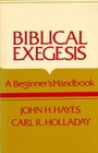 Biblical Exegesis A Beginner's Handbook