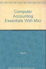 Computer Accounting Essentials With Micr