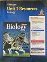 Glencoe Biology Unit 1 Resources Ecology