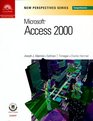 New Perspectives on Microsoft Access 2000  Comprehensive