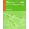 Recorder Duets from the Beginning Teacher's Book 1