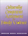 Culturally Competent Assessment for Family Violence