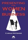 Presenting for Women in Business
