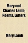 Mary and Charles Lamb Poems Letters