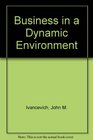 Business in a Dynamic Environment