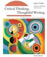 Critical Thinking Thoughtful Writing A Rhetoric with Readings