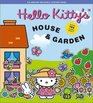 Hello Kitty's House  Garden  Reusable Sticker Book
