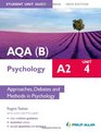 Aqa  A2 Psychology Student Unit Guide Approaches Debates