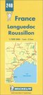 Michelin Languedoc/Roussillon France Map No 240