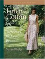 Linen and Cotton Classic Sewing Techniques for Great Results
