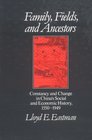 Family Fields and Ancestors Constancy and Change in Chinas Social and Economic History