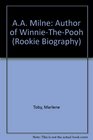 AA Milne Author of WinnieThePooh