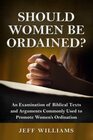 Should Women Be Ordained