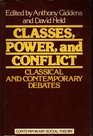 Classes Power and Conflict Classical and Contemporary Debates