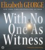 With No One as Witness (Inspector Lynley, Bk 13) (Audio CD) (Abridged)