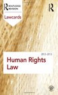 Human Rights Lawcards 20122013