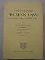 TextBook Roman Law