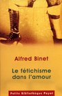 Le Ftichisme dans l'amour