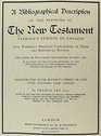 Biographical Description of the Editions of the New Testament Tyndale's Version in English