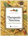 Therapeutic Nutrition A Guide to Patient Education