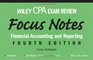 Wiley CPA Examination Review Focus Notes  Financial Accounting and Reporting