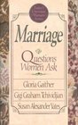 Marriage  Questions Women Ask