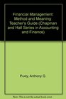 Financial Management Method and Meaning Teacher's Guide