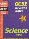 GCSE Science Higher Level