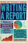Writing a Report 9th edition