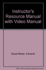 Instructor's Resource Manual and Video Manual Conexiones Comunicacion y Cultura