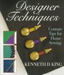 Designer Techniques Couture Tips for Home Sewing