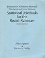 Statistical Methods for the Social Sciences