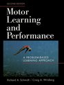 Motor Learning and Performance