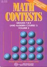 Math Contests  Grades Seventh and Eighth School Years  199192 Through 199596