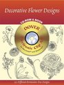 Decorative Flower Designs CDROM and Book