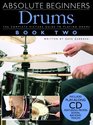 Absolute Beginners Drums book 2 bk/cd