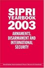 SIPRI Yearbook 2003 Armaments Disarmament and International Security