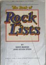 The Book of Rock Lists
