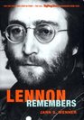 Lennon Remembers The Full Rolling Stone Interviews from 1970