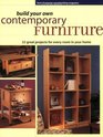 Build Your Own Contemporary Furniture