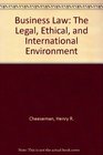 Business Law The Legal Ethical and International Environment