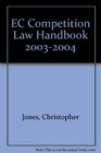 EC Competition Law Handbook
