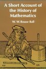 Short Account of the History of Mathematics