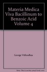 Materia Medica Viva Bacillinum to Benzoic Acid Volume 4