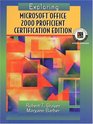 Exploring Microsoft Office Professional  2000 Proficient Certification Edition