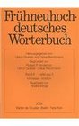 Frhneuhochdeutsches Wrterbuch Band 8 Liefrung 3 kirchweihung