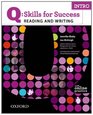 Q Skills for Success Reading  Writing Intro Student Book with Student Access Code Card